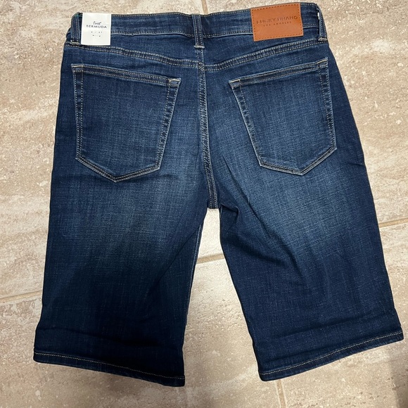 ☘️Lucky Brand Stretch Denim Bermuda Shorts-NWT -☘️SZ 4 - Picture 5 of 15